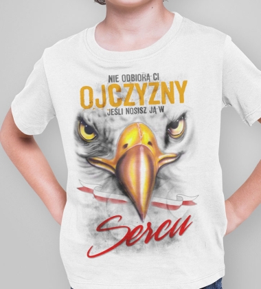 koszulka dziecięca NIE ODBIORĄ CI OJCZYZNY